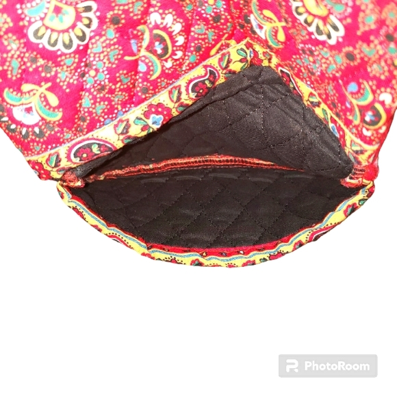 Retired! Vintage Vera Bradley Collette Red Duffle Bag and Matching Wallet - Picture 10 of 16